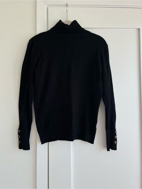 Black Turtleneck Sweater